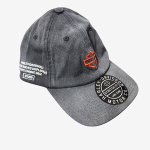 Harley-Davidson Mens NWT Black Bar And Sheild Logo Hat‎ Size Large